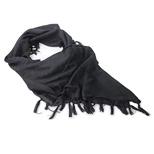 Image of Luxns Military Shemagh Tactical Desert Scarf / 100% Cotton Keffiyeh Scarf Wrap for Men And Women