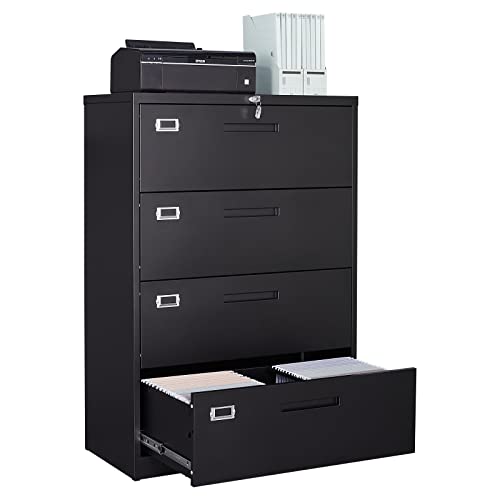 SISESOL 4 Drawer Lateral File Cabinet