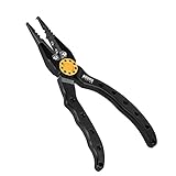 Booms Fishing X09 Aluminum Fishing Pliers with Lanyard and Sheath