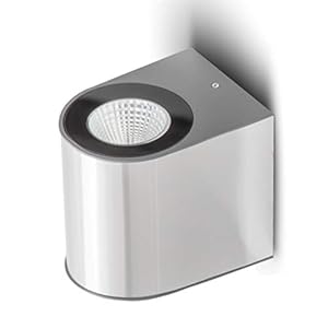 LUTEC AuÃenleuchte, Wandleuchte fÃ¼r Innen- und AuÃen, 1240LM 4000K 24W LED Wandlampe Auf und Ab, Wasserdicht Rostfreier Stahl