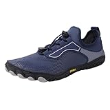 Generisch Zapatos acuáticos para hombre, transpirables, antideslizantes, resistentes a la abrasión, zapatos descalzos, ligeros, zapatillas de natación anfibias, de secado rápido, zapatos de playa para
