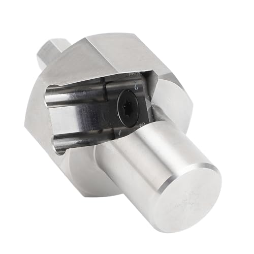 Bench Dog Hole Chamfer Reamer Tool Stainless Steel T10 Alloy Blade 20mm Holes 9mm Hex Shank Woodworking