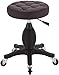 Robotowe stołki do stołka roboczego Regulowany kał hydrauliczny z kółkami regulowany stołek obrotowy Do Masażu Salon Tattoo Home Office (Color : Coffee)