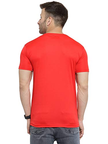 Image of AWG ALL WEATHER GEAR Men's Round Neck Half Sleeves, Lightweight Quick Dry Regular Dry Fit Sports T-shirt
