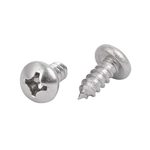 Tornillos autoperforantes M5.5x13mm acero inoxidable 10 pcs miniatura 2