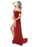 Regalo: Póngase el hermoso vestido de mujer embarazada ahora antes de que nazca el bebé y tomen esas hermosas e inolvidables fotos juntos. Será el mejor regalo para cualquier madre.