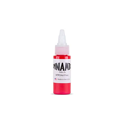 Dynamic Hot Pink Tattoo Ink Bottle 1oz