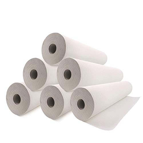 6 rollos para cubre camilla de masaje, sábana de masaje médica, rollo de papel, sábanas para masajes estéticos, esteticistas, tatuaje