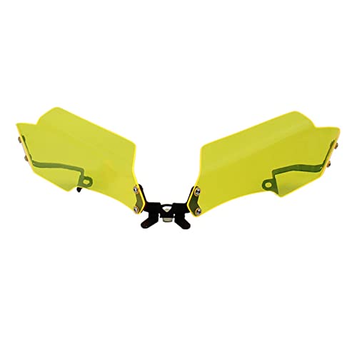 Kühlergrill Protector Acrylgitter Scheinwerferschutz Schutzlinsenabdeckung für Ducati für Multistrada 950 S 1200 S 1260S Motorradzubehör Nebelscheinwerfer Cover (Farbe : Fluorescent Yellow)