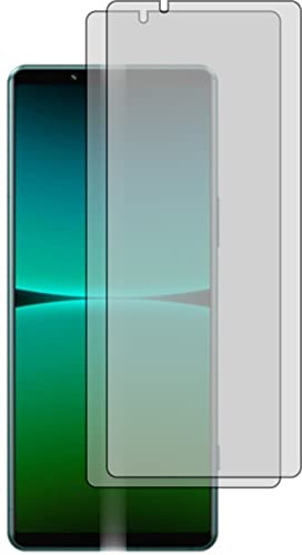 4ProTec Lot de 2 films de protection d'écran mat pour Sony Xperia 5 IV