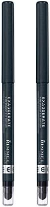 Rimmel Exaggerate Eye Definer, Earl Grey, 2 Count