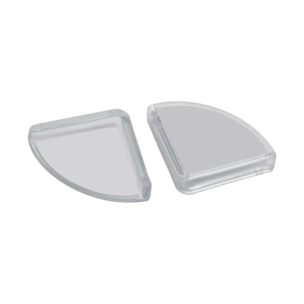 4PCS Soft Pvc Corner Guards Anticollision Strip Kids Security Edge Protection Table Protector For Baby(Transparent)