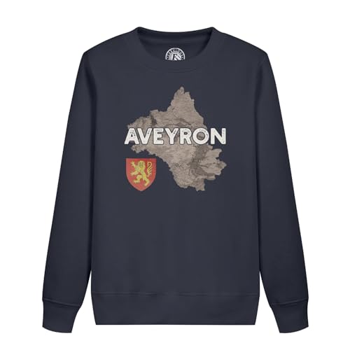 Sweatshirt enfant Aveyron 12 parfait pour les sorties scolaires en Occitanie