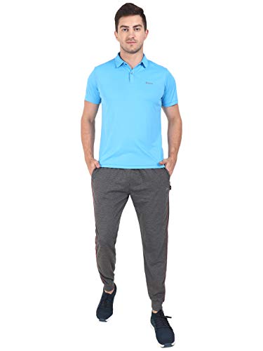 Image of Zeffit Men's Pc Cotton Ankle Grip Track Pant