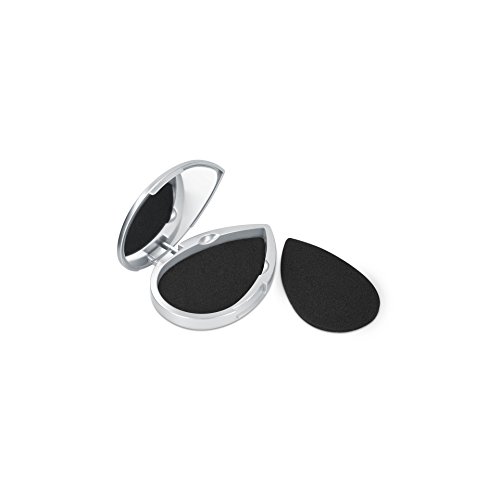 beautyblender  blotterazzi pro reusable makeup blotting sponge includes mirrored compact re-texturize makeup absorb excess oil and shine