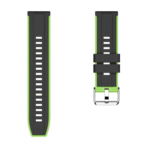 Image of 22MM Smart Nik /Dual Tone Watch Belt Compatible for NOISE COLORFIT CALIBER /BUZZ /2 /GRANDE /ICON 2 /3 /PLUS /NAV /PLUS /PULSE 2 /MAX /GRAND /ULTRA /VISION /2 Watch Belt.