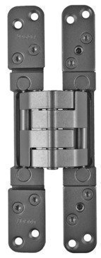 Preisvergleich Produktbild GedoTec® Türband Türscharnier Objekttürband für Innentüren verdeckt liegend 3-D Bartels PIVOTA DX 60 für Zargen aus Holz / Stahl velour vernickelt / Türgewicht bis 80 kg / Öffnungswinkel 180° / Markenqualität für Ihren Wohnbereich (Türband PIVOTA DX 60)