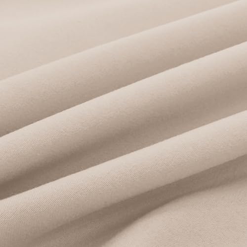 Image of Elegant Comfort Luxury Ultra-Soft 2-Piece Pillowcase Set - 1500 Premium Hotel Quality Microfiber Double Brushed - Wrinkle Resistant, King, Cream