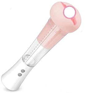 WFJNB Mannen 2-In-1 Masturbatie Seksspeeltjes, Elektrische Penispomp Masturbatiebeker Met 9 Zuigstanden, Vacuümpomp…