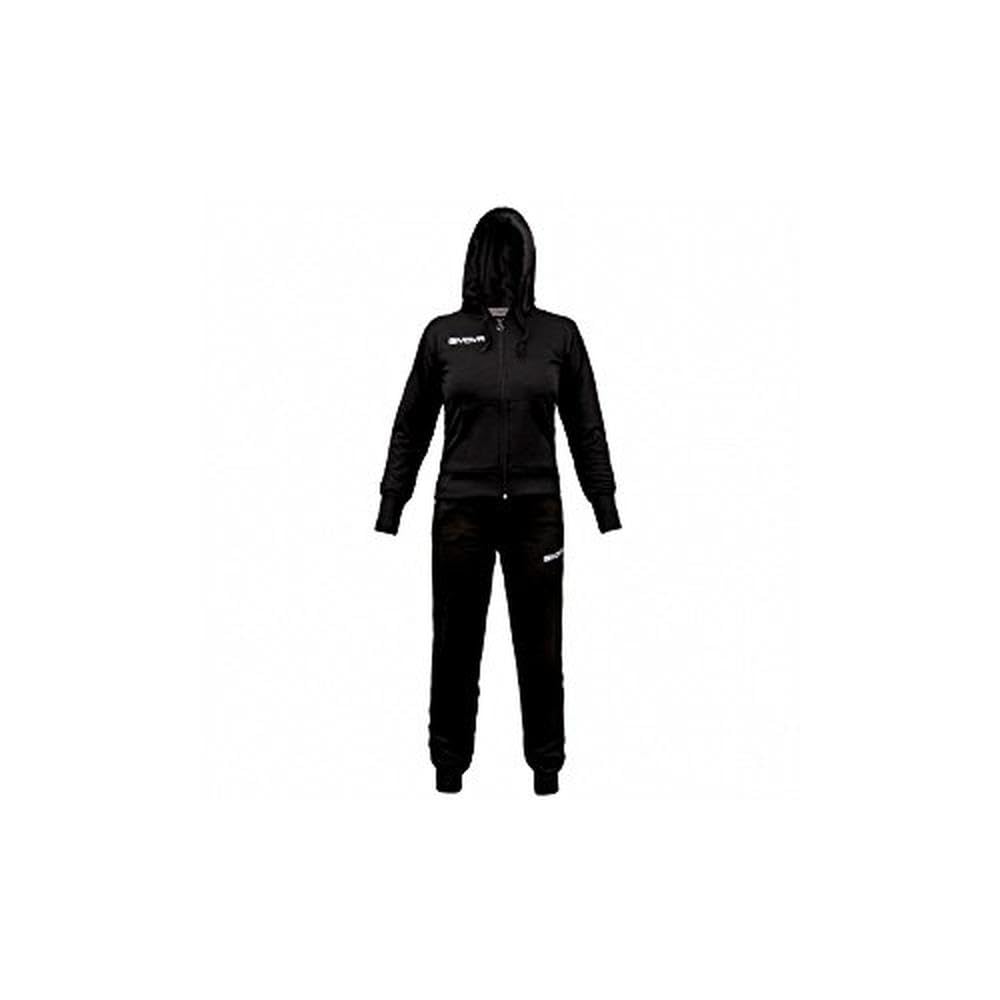 Givova Women's Lady Suit, Black, L