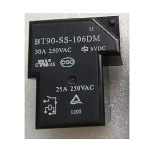 Relé BT90-SS-106DM con capacidad de 30A para control de alta corriente estable de 6V 2