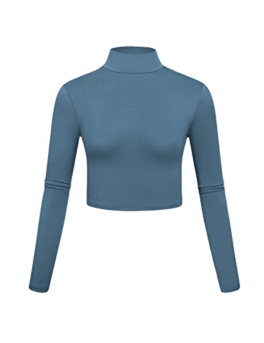 Womens Summer Tops Emo Clothes Beja Turtleneck Tops Workout