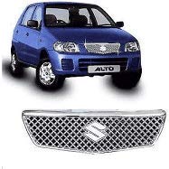 Rishab Enterprises PremiumQuality Chrome Plated Front Grill for Maruti Suzuki Alto Old Model