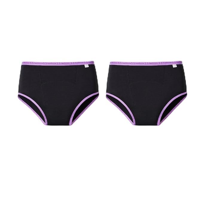 superbottoms MaxAbsorb® Period Underwear | Period Panty for Women | 8Hr Absorption | No Leaks, No Stains | High Waist, Full Coverage | Bamboo Fabric + Cotton(Black,Size:XL) (B0BY2Z31PK) Amazon Price History, Amazon Price Tracker