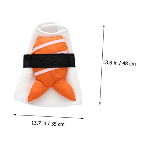 Disfraz Halloween para Perros VICASKY Talla L Naranja miniatura 2