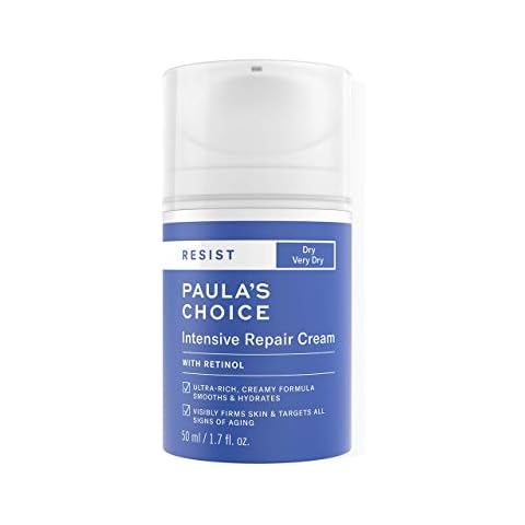 Paula’s Choice RESIST Intensive Repair Moisturiser - Hydrating Anti Aging Cream with Retinol & Vitamin B3 - Softens Fine Lines & Wrinkles - Normal to Dry Skin - 50 ml Cover