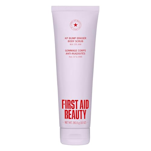 First Aid Beauty KP Bump Eraser Body Scrub, 10% AHA Keratosis Pil...