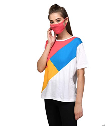 Image of KOTTY Women's Solid Regular Fit T-Shirt