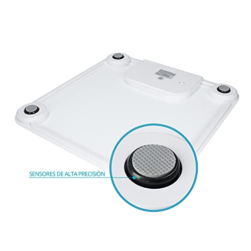 Tm Electron TMPBS030 - Bilancia Da Bagno Digitale, Display Xxl, Colore: Bianco - 5