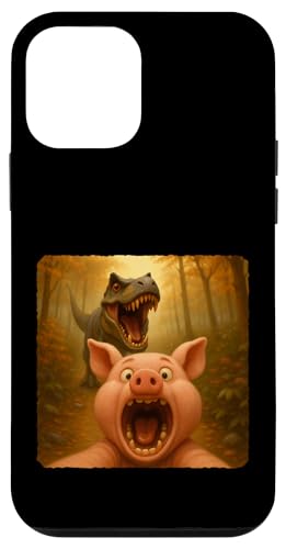 Pig Selfie T-Rex  `FCX 냆[A X}zP[X iPhone 12 mini p