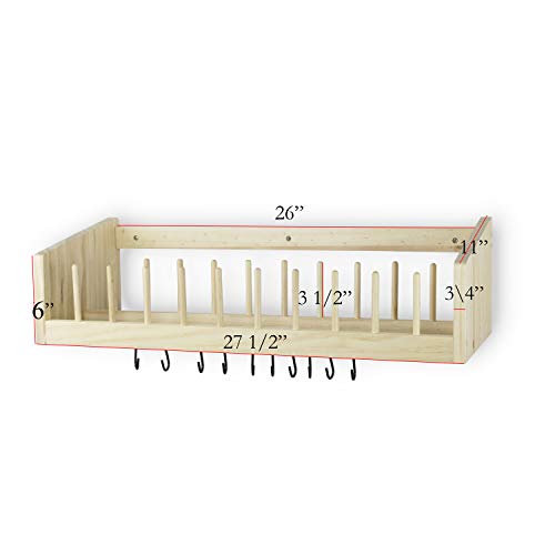 Best Wood Plate Rack For Wall