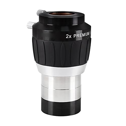 Ocular Barlow de 2 pulgadas 2X: Solución para usar oculares de 1.25 pulgadas en telescopios