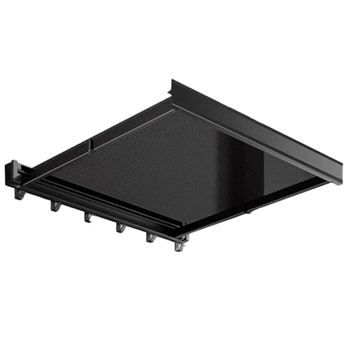 GZXYUAN 1 Stück Faltbarer Handtuchhalter Sparen Sie Platz Legierung Wäschetrockner Netz Multifunktional Waschen Trockengestell für Socken Handtücher Tücher (Schwarz)