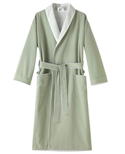 Albornoz spa largo para mujer ideal como ropa de estar y pijama suave