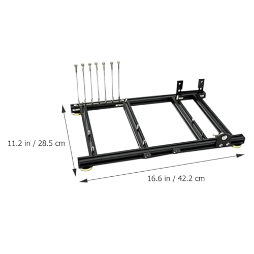 Gabinete Abierto TEHAUX para Computadora con Compatibilidad ATX, Diseño para Refrigeración Estable, Color Negro miniatura 2
