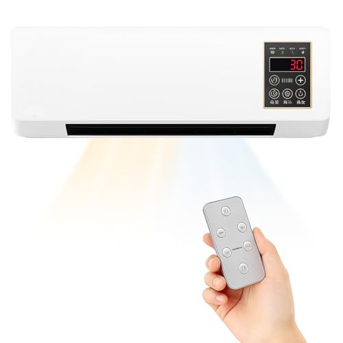 Climafy Air Conditioner, 2025 Upgrade Climafy Wall Mounted Portable Air Conditioning Split Max Air...