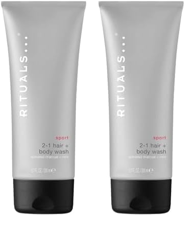 RITUALS Sport 2-In-1 Hair + Body Wash, 200 ml (Packung mit 2)