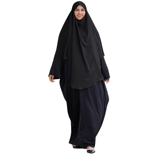 Khimar for Women Abaya Hijab Muslim Islamic Chiffon Scarf Wrap Niqab Ramadan Eid Prayer Clothes3
