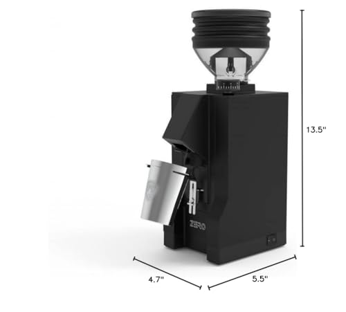 Image of Eureka Mignon Zero Single Dose Espresso Grinder, Black