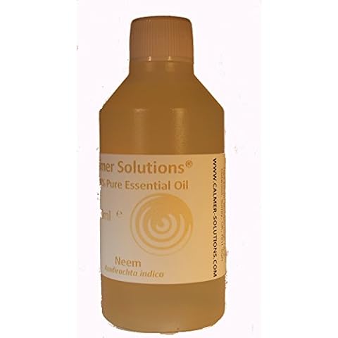 Calmer Solutions Neem Massage Oil for Aromatherapy Cover