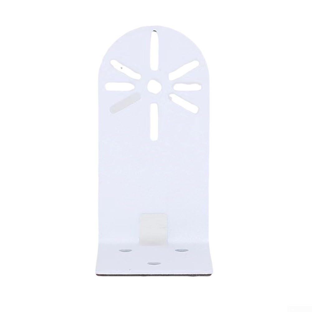 Soporte de montaje en forma de L fabricado con hierro para cámaras PTZ con diseño de base de pegamento para una instalación limpia en la pared