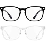 2 PCS Blue Light Glasses for Woman, Blue Light Glasses Men Bluelight Blocking Glasses Eyeglasses For Reading Gaming