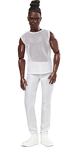 Muñeco Ken Barbie Signature Looks Posable 30 cm miniatura 5