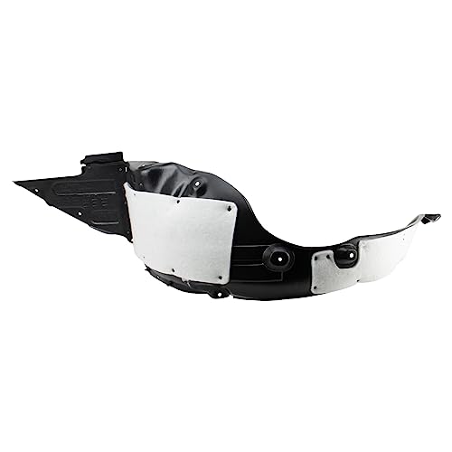 Image of TRQ Front Driver and Passenger Side Inner Fender Liner Set Compatible with 2014-2015 Kia Optima US Built Models 1st VIN Digit 1