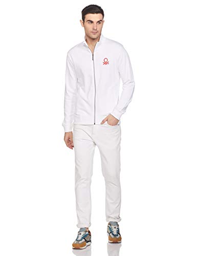 Image of United Colors of Benetton Men's Cotton Hooded Sweatshirt