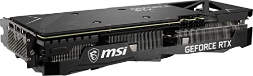 Image of MSI Gaming GeForce RTX 3060 8GB GDRR6X 256-Bit HDMI /DP Nvlink Torx Fan 4 RGB Ampere Architecture OC Graphics Card (RTX 3060 Ti Ventus 3X 8GD6X OC)